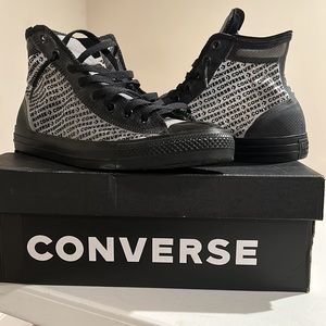 Converse “Translucent Black” “Unisex” (COMES With BOX) Slightly worn